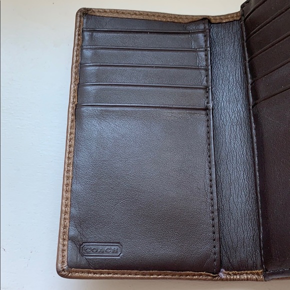 Coach Leather Wallet - Picture 2 of 7